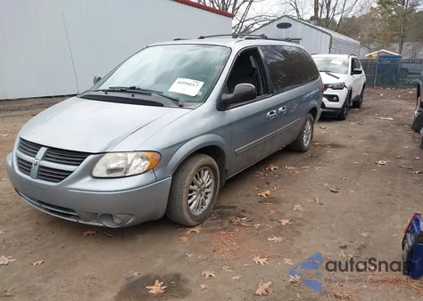 2005 Dodge Grand Caravan Sxt из США, поврежденный, VIN 2D4GP44L55R149915